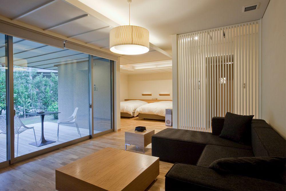 Japan Reise, Beppu, Gahama Terrace, komfortable Central Villa