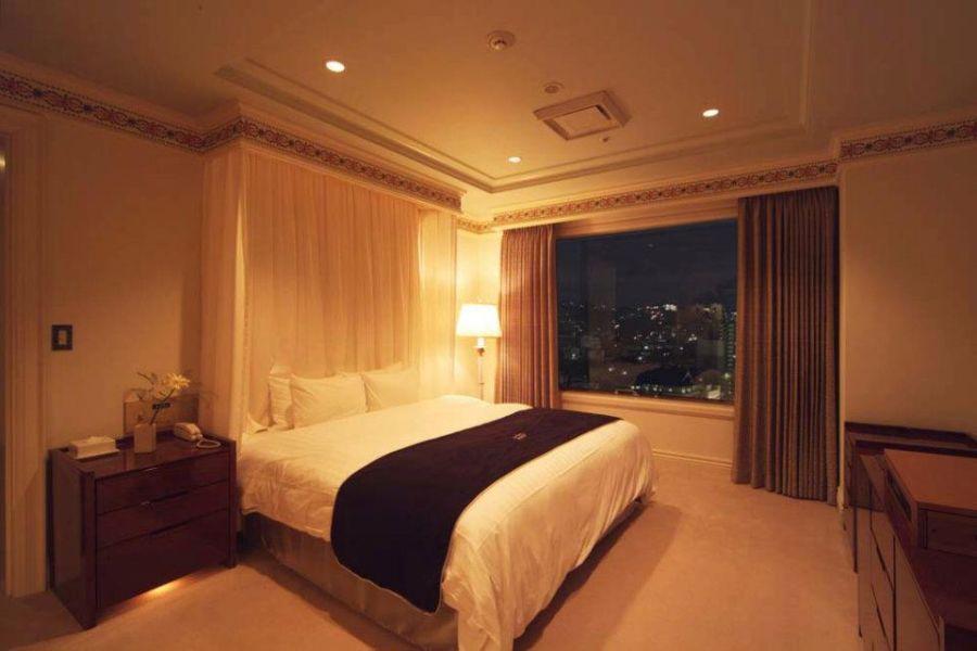 Japan Rundreise, The Hotel Nagasaki BW Premier Collection, Zimmerbeispiel mit Doppelbett