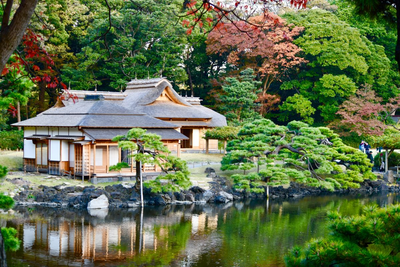 Hamarikyu Park, Tokyo, Japan Reise