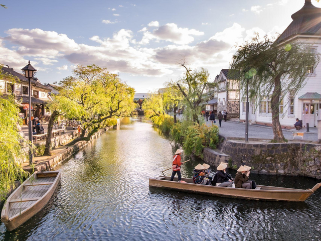 Kurashiki Kanal, Japan Reisen