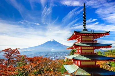 Mount Fuji, Japan Südkorea Rundreise