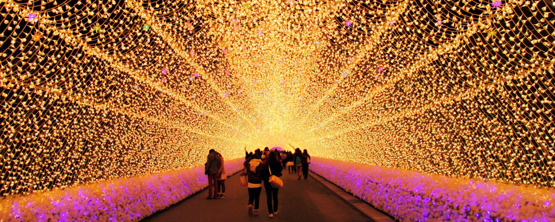 Lichtinstallation, Japan Rundreise