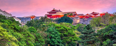 Shuri Castle auf der Insel Okinawa, Japan Reisen