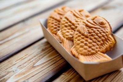 Taiyaki Waffel, Essen in Japan, Japan Reise 