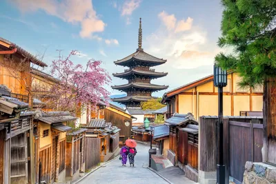 Altstadt von Kyoto, Japan