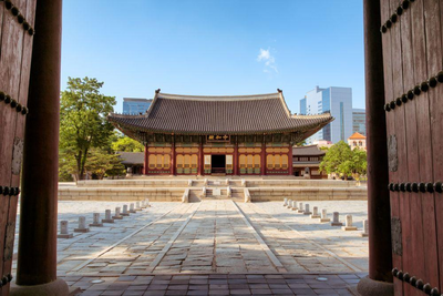 Deoksugung Palace, Seoul, Südkorea, Japan Städtereise