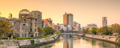 Atomic Bomb Dome in Hiroshima, Japan Rundreise