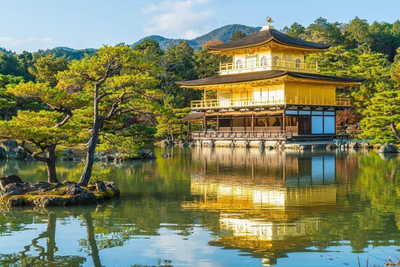 Japan Luxusreise, Kyoto, Kinkakurji Tempel