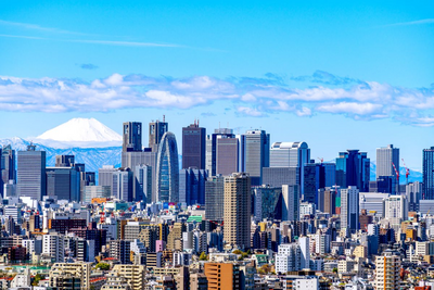 Skyline Tokyos, Japan Rundreise