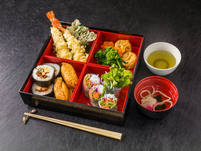 Klassisches Bento, Japan Reisen, Kulinarik 