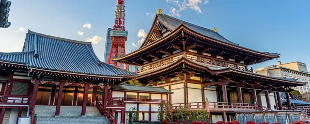 Zojo-ji, Tokyo Tower, Japan