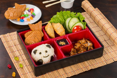 Bento-Box in Tokyo, Japan Familienreise