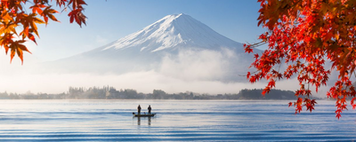 Fuji im Herbst, Japan Rundreise