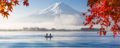 Fuji im Herbst, Japan Rundreise